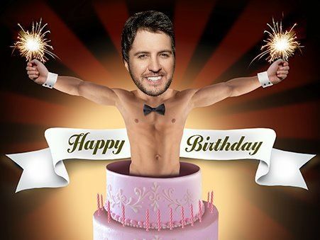 Johnny Depp Birthday, Luke Bryan Funny, Birthday Wishes And Images, Happy Birthday Funny, Singing Happy Birthday, Happy Birthday Messages, Before Midnight, Funny Greeting Cards, Luke Bryan