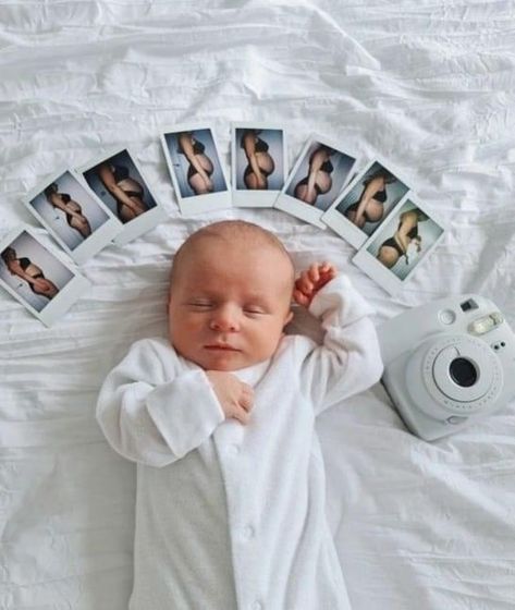 Newborn Polaroid Pictures, Polaroid Baby Bump Pictures, Newborn Reveal Photo, Pregnancy Poloroid Pictures Ideas, Polaroid Pictures Pregnancy, Poloroid Pregnancy Photos, Bump Pictures Weekly Polaroid, Polaroid Family Pictures, Secret Pregnancy Aesthetic