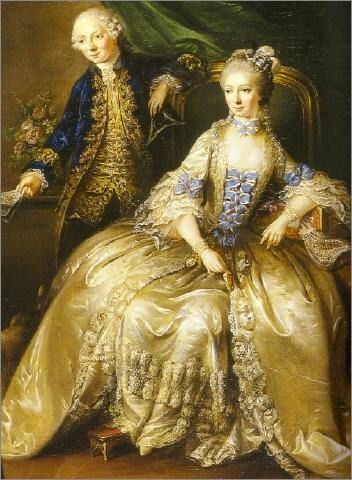 1764 Marianne Camasse, Countess of Forbach, morganatic wife of Christian IV by Johann Christian Mannlich Canvas Reference, European Costumes, 18th Century Portraits, 17th Century Fashion, Lady Elizabeth, Princess Louise, Istoria Artei, Rococo Fashion, Court Dresses