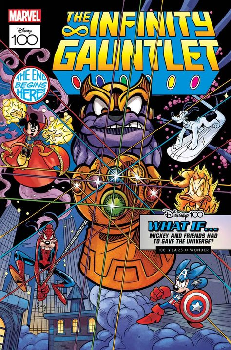 Infinity Gauntlet Comic, Disney 100 Years, Comic Script, The Infinity Gauntlet, John Romita Jr, Infinity Gauntlet, Bd Art, Comic Book Shop, Peter Do