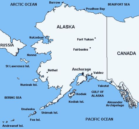 Alaska Prudhoe Bay Alaska, Alaska Town, Usa Geography, Map Of Alaska, Sound Map, Kodiak Alaska, Country Information, Alaska Map, Finding Love Quotes