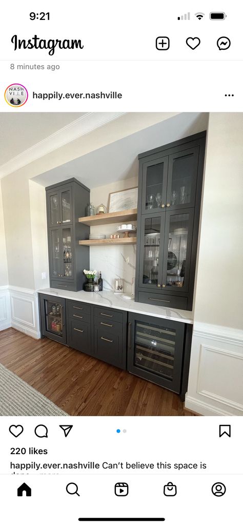 Bar In House Ideas, Wet Bar Diy, Built In Bar In Living Room, Basement Dry Bar Ideas, Basement Wet Bar Ideas, Bar In Living Room, Dry Bar Ideas, Built In Wet Bar, Basement Bar Area