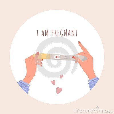 Pregnant Illustration, We Are Pregnant, Pregnancy Images, Pregnancy Scrapbook, Pregnancy Illustration, I Am Pregnant, Ovulation Test, Baby Messages, Text Illustration