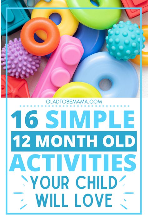 Learning Activities For 12 Month Old, Activities With 12 Month Old, 12 Month Old Milestones 1 Year, 12 Month Old Learning Activities, 12 Month Old Activities, Activities For 12-18month Olds, Baby Activities 1 Year, Young Toddler Activities, 12 Month Milestones