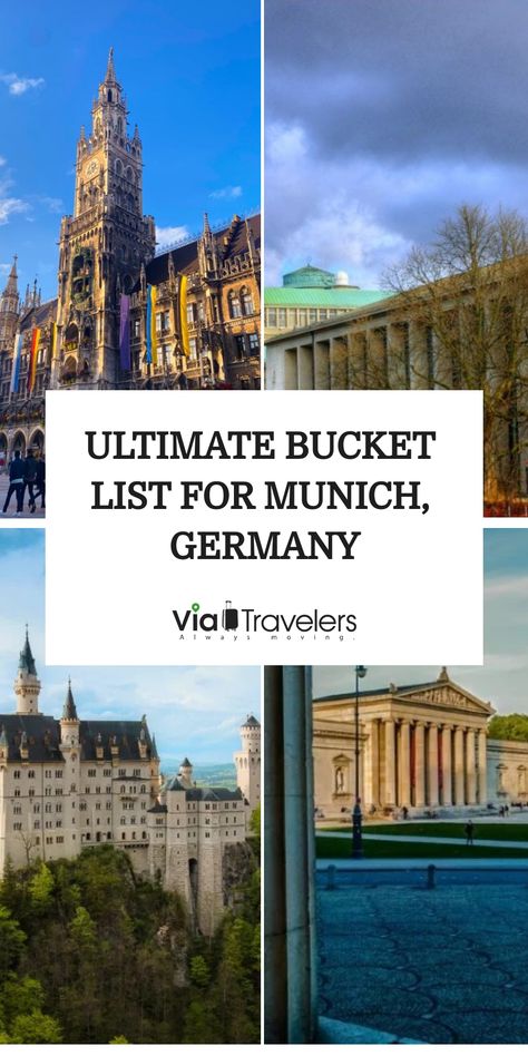 Planning a trip to Munich? Check out this ultimate Munich bucket list filled with must-do activities for an unforgettable itinerary. From iconic landmarks to hidden gems, we've got the best things to do in Munich. Whether you're into history, food, or culture, discover what makes Munich so special. Don't miss these top attractions and experiences! #MunichTravel #GermanyAdventures #EuropeTrip #BucketList Contiki Tour, English Landscape Garden, Black Forrest, Munich Travel, Trip To Germany, Germany Trip, Outdoor Adventure Gear, Cities In Germany, Visit Germany