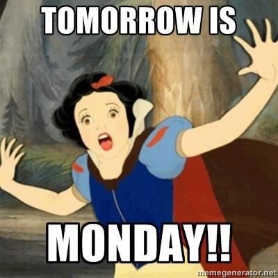 Monday Pictures, Image Meme, Tomorrow Is Monday, Monday Quotes, Cute Jokes, Jokes Pics, Gym Humor, Disney Memes, Cartoon Jokes