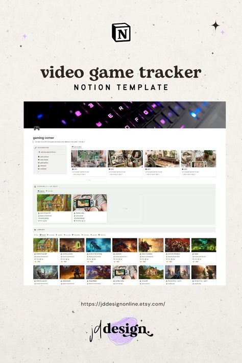 notion free templates for students Notion Game Tracker, Notion Tracker, Game Tracker, Casa Minecraft, Study Planner Free, Notion Inspiration, Notion Tips, Notion Library, Traveler Journal