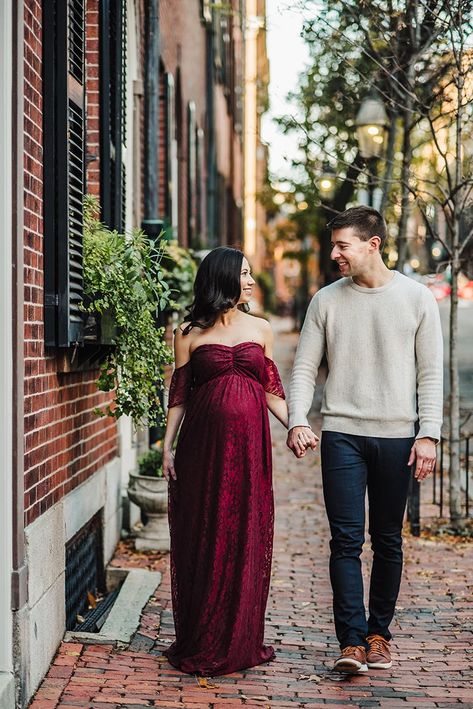 Burgundy Maternity Photoshoot, Maternity Photography Downtown, City Maternity Photoshoot, Curvy Pregnant Outfits, Urban Maternity Photography, Burgundy Maternity Dress Photoshoot, Downtown Maternity Shoot, City Maternity Shoot, Burgundy Maternity Dress