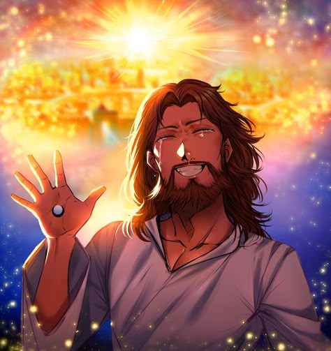 How To Draw Jesus, Jesus Fanart, Jesus Anime, Jesus And Me Illustration, Jesus Drawing, Jesus Illustration, Jesus Christ Illustration, Jesus Cartoon, Jesus Drawings