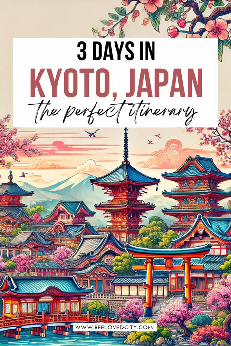 Planning a trip to Kyoto, Japan? Here is the perfect itinerary for 3 days in Kyoto. Kyoto travel itinerary, Kyoto itinerary, 3 days in Kyoto, Kyoto 3-day travel itinerary, Kyoto travel tips, things to do in Kyoto, what to do in Kyoto, Japan Kyoto 3 Day Itinerary, Day Trips From Kyoto, What To Do In Kyoto, Things To Do In Kyoto, Japan Kyoto, Kyoto Winter, Kyoto Day Trip, Kyoto Travel Guide, Kyoto Itinerary