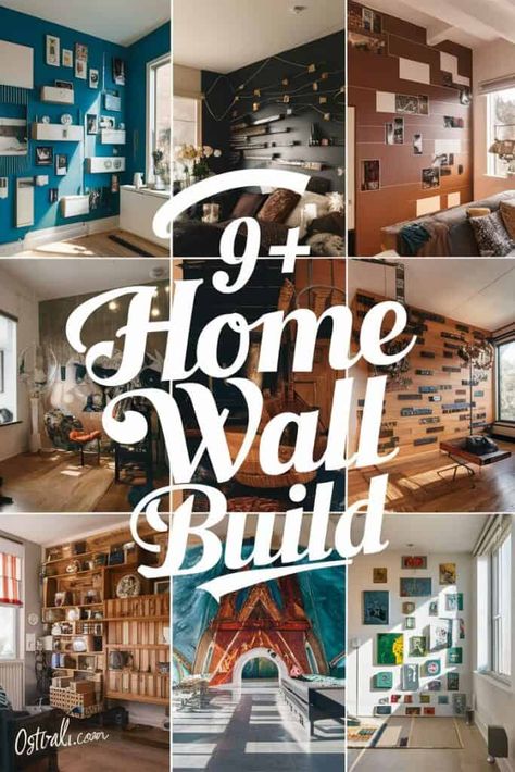 Transform your living space with creative home wall ideas that spark joy. From vibrant galleries to cozy reading nooks these concepts can elevate any room. Add some personal touches with fun wallpaper or rustic shelving. Explore unique textures colors and art pieces that make your walls truly stand out. https://ostrali.com/home-wall-build/ Home Wall Ideas, Rustic Shelving, How To Cook Lamb, Unique Textures, Fun Wallpaper, Wood Accent Wall, Reading Nooks, Chalkboard Wall, Framed Quotes