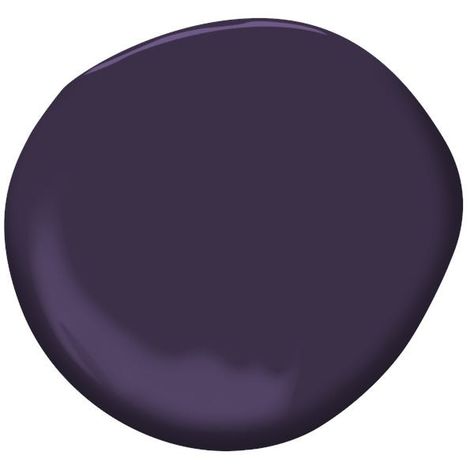 Best Purple Paint Colors, Dark Purple Paint Colors, Benjamin Moore Purple, Dark Purple Paint, Purple Home Office, Light Purple Walls, Plum Paint, Purple Paint Colors, Purple Poppies