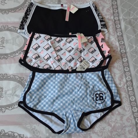 Bundle (3) Pink Boyshort/Boxer Nwt Size M Victoria Secret Pink, Pink Ladies, Victoria's Secret, Black Pink, Bundles, Pink, Women Shopping, Black, Color