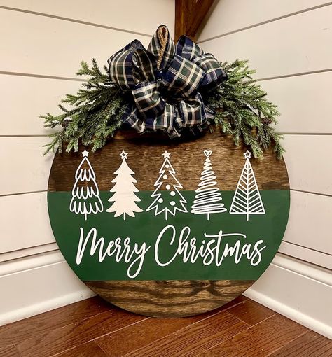 Christmas wooden signs