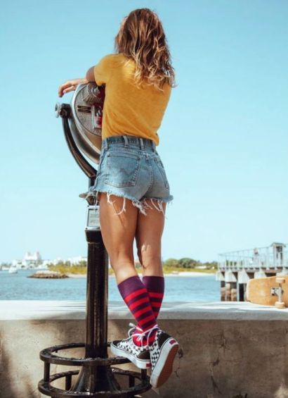 Vans Girls Style, Outfit Vans, Sneaker Vans, Surfergirl Style, Vans Fashion, Vans Girl, Skater Outfits, Sneaker Outfits, Vans Vans