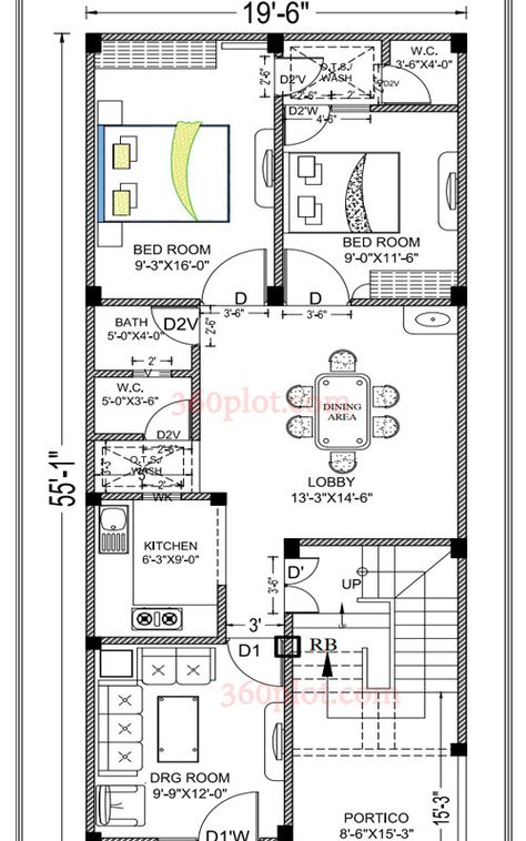 Create Ghar Ka Naksha - Floor plan | Ghar ka naksha at 60% off Smart House Plans, Plan 2023, 20x40 House Plans, Peacock Images, 2bhk House Plan, Little House Plans, Free House Plans, Small House Elevation Design, Building Front