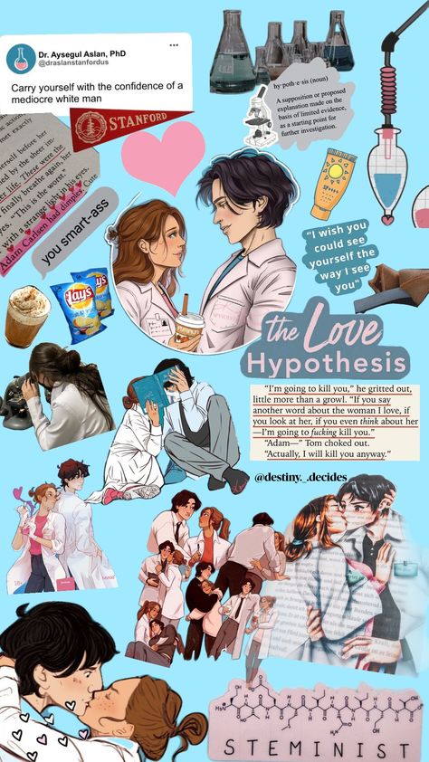 The Love Hypothesis The Love Hypothesis, Love Hypothesis, His Eyes, Movies And Tv Shows, Movie Tv, Fan Art, Books