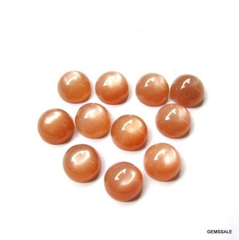 Flat Peaches, Sunstone Jewelry, Moonstone Cabochon, Moonstone Stone, Peach Moonstone, Semi Precious Gemstones, Handmade Natural, Moonstone, Loose Gemstones