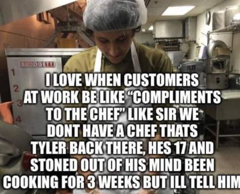 Food Service Humor, Pancake Meme, Chef Meme, Waitress Humor, Kitchen Memes, Dinner Meme, Restaurant Memes, Server Humor, Restaurant Humor