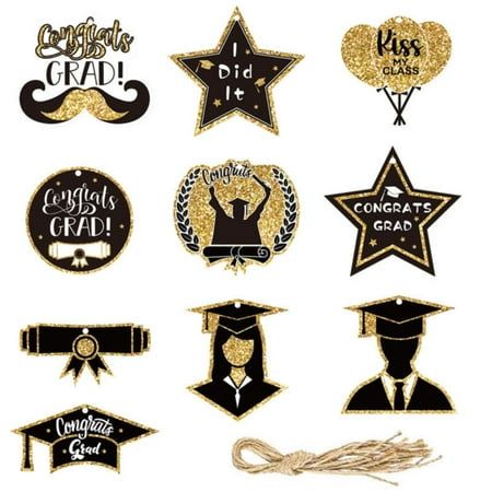 Graduation Tags, Graduation Paper, Paper Pendant, Graduation Party Gifts, Graduation Ornament, Graduation Banner, Graduation Party Supplies, Congrats Grad, Graduation Decorations