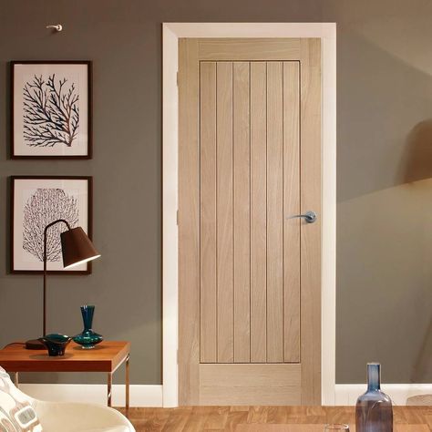 Oak front door