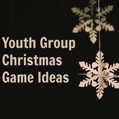 Christmas Game Ideas for Youth Group, Small Groups, Party Planners, and outreach teams Small Group Christmas Games, Christmas Youth Group Lessons, Youth Group Christmas Party Ideas, Youth Christmas Games, Christmas Youth Group Games, Christmas Youth Group, Christmas Church Games, Christmas Group Games, Church Christmas Party