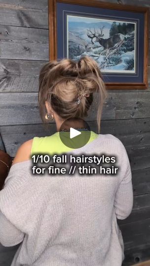 Bun Hair, Fall Hair Color, Beauty Ideas, 1k Views, Fall Fashion Trends, Hair Dos, About Hair, Bun Hairstyles, Fall Hair