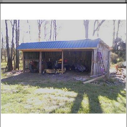 Pirate4x4.Com : 4x4 and Off-Road Forum Implement Shed, Tractor Shed Ideas How To Build, Equipment Shed Building Plans, Tractor Shed Plans, Equipment Shed Ideas, Tractor Shed Ideas, Farm Storage Buildings, Equipment Shed, Building Blueprints