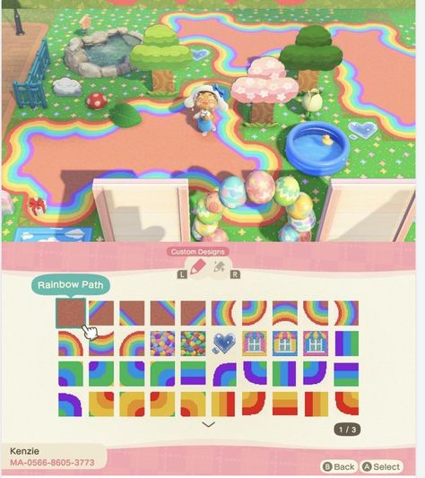 Animal Crossing 3ds, Animal Crossing Fan Art, Animal Crossing Guide, Animal Crossing Qr Codes Clothes, Animal Crossing Wild World, Path Design, Island Theme, Animal Crossing Villagers, New Animal Crossing