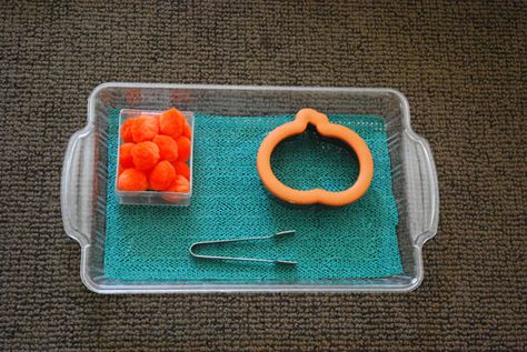 Use cookie cutter as a variation for tonging practical life work Pumpkin Practical Life, Montessori Jobs, Montessori Projects, Parts Of The Plant, Montessori Curriculum, Fall Classroom Ideas, Montessori Trays, Montessori Environment, Practical Life Activities