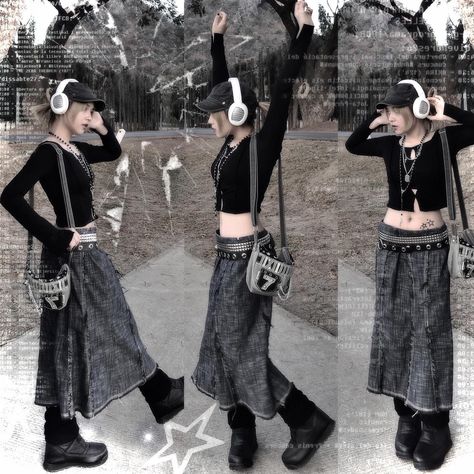 Angelic Cybercore Outfit, Cybersigilism Outfit, Cybercore Aesthetic Outfits, Star Aesthetic Y2k, Cybercore Clothes, Dark Y2k Aesthetic, Cybergoth Outfits, Goth Outfits Aesthetic, Cybergoth Y2k