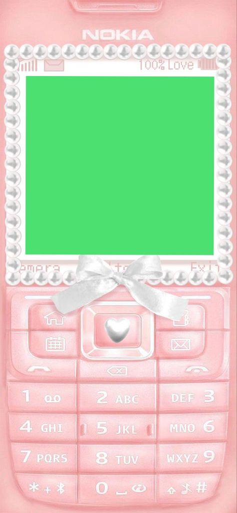 Nokia Phone Template, Pink Nokia Wallpaper, Retro Homescreen, Pink Nokia, Cutecore Wallpaper, Phone Template, Name Boxes, Jelly Wallpaper, Nokia Phone