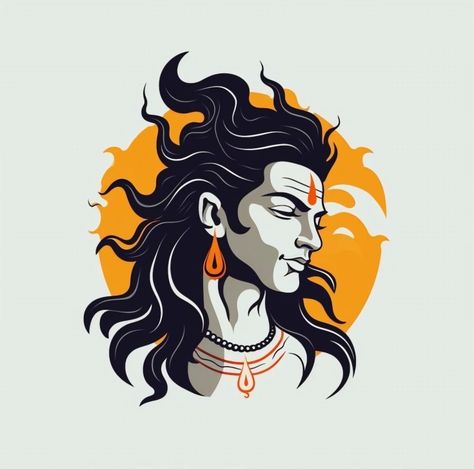 Shiva Illustration Art, Lord Shiva Illustration Art, God Shiva Drawing, Shree Ram Dp, Jai Shree Ram Dp, Ram Dp, Lord Shiva Drawing, Teddy Drawing, Ram Pic