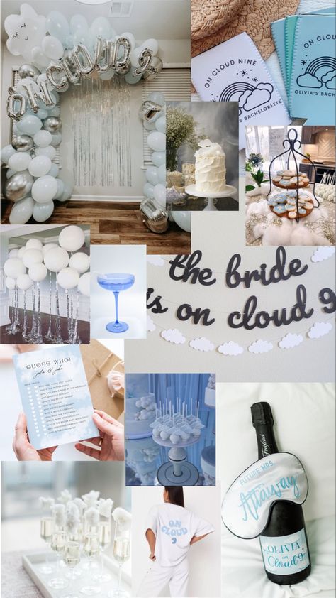 Bachelorette Background Wallpaper, Icey Wifey Bach Theme, Shes On Cloud Nine Bachelorette, Angel Theme Bachelorette, In The Clouds Bachelorette, Cloud Nine Hens, Could 9 Bachelorette, On Cloud 9 Bachelorette Party Theme, Icy Bachelorette Party