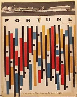 Fortune magazine, Sept. 1956 "Stock Market" by Walter Allner Mondrian Design, 50s Design, Magazine Pages, Fortune Magazine, Fortune 500, Love Posters, Digital Advertising, Vintage Magazine, Graphic Design Art