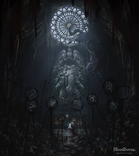 ArtStation - Jiwen For VaatiVidya Imagining Bloodborne 2 Art Competition, Jiwen Witch Hut, Black Pyramid, Bloodborne Art, Lovecraftian Horror, Delivery Room, Cosmic Horror, Dark Soul, Art Competitions, Bloodborne