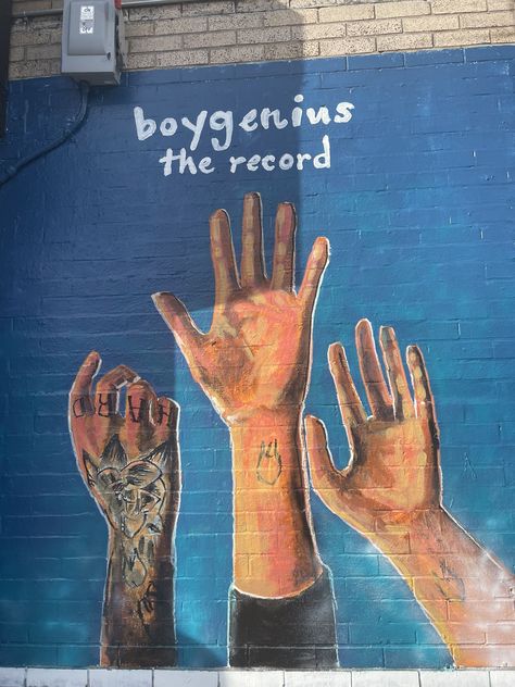 Boygenius Phone Wallpaper, The Record Boygenius Aesthetic, Boygenius Painting, Boygenius Wallpaper, Lucy Dacus, Boy Genius, Julien Baker, Support Beams, Dorm Posters