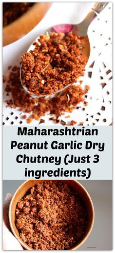 Dry Peanut Chutney, Chutney Powder Recipes, Maharashtrian Dishes, Indian Dips, Maharashtra Food, Marathi Food, Peanut Masala, Chutney Varieties, Maharashtrian Food