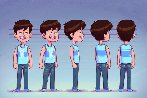 2d Character Turnaround Sheet, Character Design Turn Around, Cartoon Character Model Sheet, Character Model Sheet T Pose, Character Model Sheet Turnaround, Turn Around Pose, Easy Character Design, Character Turnaround Sheet, Character Design Model Sheet