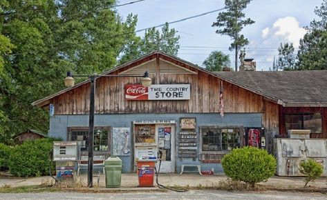 12 Ways You Know You Grew Up In A Small Town In Alabama Small Town America, Old Country Stores, Gas Pumps, Country Store, Slow Living, General Store, Frugal Living, Gas Station, Local Businesses