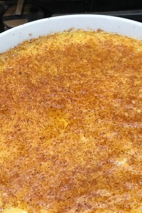 Old Fashioned Baked Custard Rice Pudding Rice Pudding Custard, Old Fashioned Baked Rice Pudding, Old Fashion Rice Pudding Recipe Custard, Baked Rice Custard Recipe, Rice Pudding Pie, Amazing Old Fashioned Rice Pudding, Rice Custard Recipe, Recipe For Custard, Baked Rice Pudding With Eggs