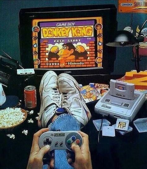 Synthwave 1989 on Instagram: “Anyone still play video games? 🎮 📸 Unknown - comment/DM if you know #gameboy #gamingsystem #gamimgconsole #nintendo #nintendogameboy…” Super Nintendo Controller, Synthwave Fashion, 90s Video Games, 80s Video Games, Coke Can, Nintendo Controller, Gameboy Games, M&m Game, Retro Arcade Games