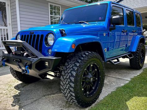 Jeep Wrangler Unlimited JK Sahara Polar Hydro Blue Jeep Wrangler, Blue Jeep Wrangler, Blue Cars, Blue Jeep, Jeep Stuff, Blue Car, Wrangler Unlimited, Jeep Wrangler Unlimited, Jeep Wrangler