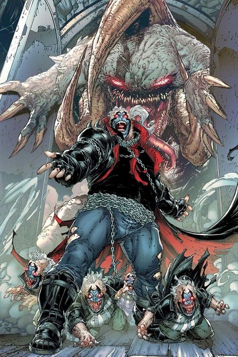 Spawn Clown, Spawn Characters, Spawn Comics, Y Image, Indie Comic, Heaven Art, Comic Book Artwork, Dc Comics Artwork, Dungeons And Dragons Characters