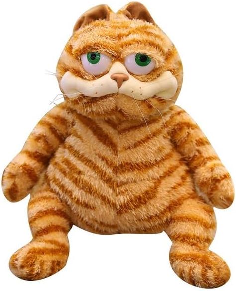 Amazon.com: The Garfield Movie Plush, 11.8" Ugly Garfield Plushie Toys for Fans Gift, Collectiable Stuffed Animal Doll for Kids Adults : Toys & Games Yellow Tabby Cat, Fat Orange Cat, Cat Plush, Orange Cat, Tabby Cat, Stuffed Animals, Stuffed Animal, For Kids, Orange