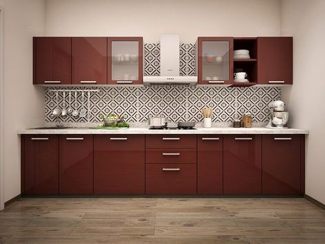 15 Latest Kitchen Furniture Designs With Pictures Model Dapur, Stairs Ideas, Kitchen Modular, Kitchen Cupboard Designs, Kabinet Dapur, Modular Kitchen Design, Farmhouse Kitchen Cabinets, Inspiration Kitchen, Farmhouse Kitchen Design