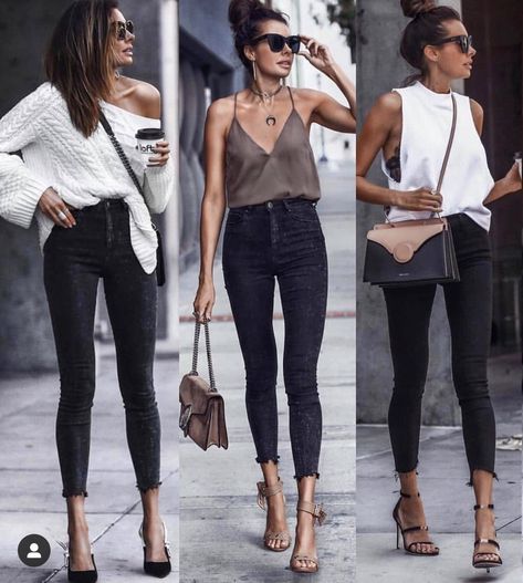 Edgy Outfits For Women, Mode Casual, Edgy Outfits, Casual Street Style, Outfits Casuales, Moda Fashion, Beautiful Outfits, Chic Outfits, Fashion Inspo Outfits