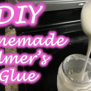 #DIY #Elmer's Glue | How to Make Non-toxic and Eco Friendly #Elmer's Glue at Home - Instructables Home Made Glue, Homemade Glue, How To Make Glue, Guinea Pig Diy, Elmers Glue, Diy Glue, Glue Craft, Elmer's Glue, Cool Paper Crafts