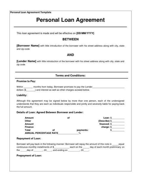 Loan Agreement Form Loan Agreement Form, Payment Agreement, Promissory Note, Trade Finance, Mortgage Payoff, Legal Forms, Personal Loan, Statement Template, Form Template