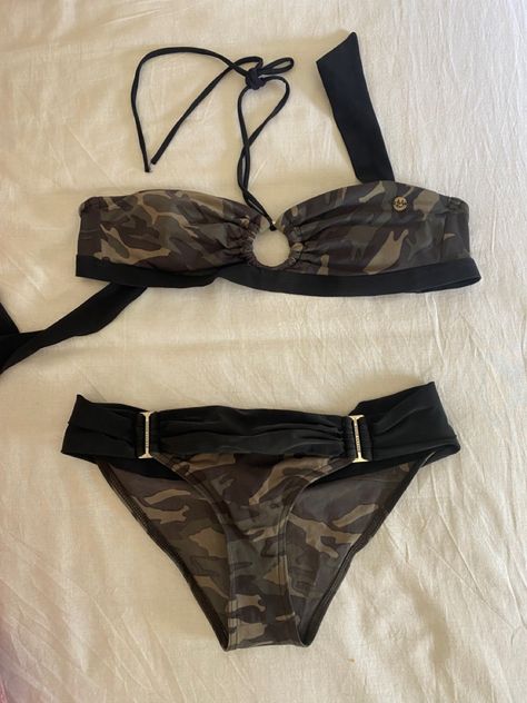 camo bikini Matching Bathing Suits For Couples, Matching Bathing Suits, Keep Swimming, Fit Inspo, Fitness Inspo, Dream Wardrobe, Pretty Outfits, Fashion Inspo Outfits, Bathing Suits